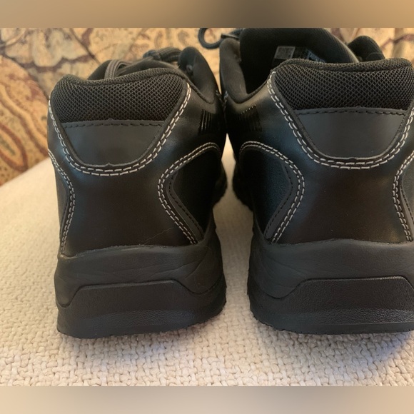 Ace Work Boot Piston Low AT Black Lace Up Waterproof Boots Men's 12 Wide - Picture 4 of 10